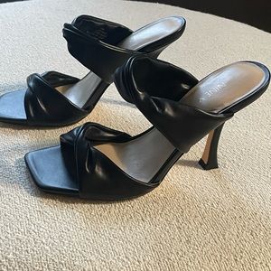 Nine West Black Strappy Heel, Size 5.5, Brand New